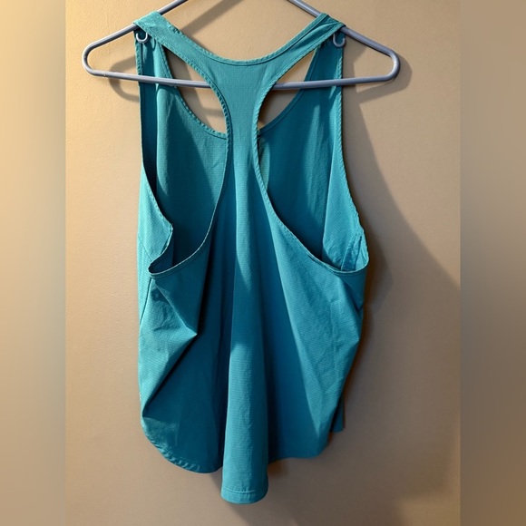 Athleta Athletic Racerback Tank Womens Sz L 20" PTP - Picture 2 of 5